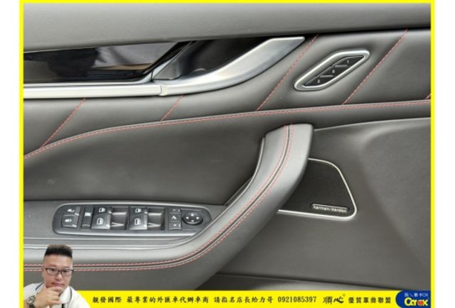 瑪莎拉蒂 LEVANTE 2019年 3.0 白 6377  第6張相片