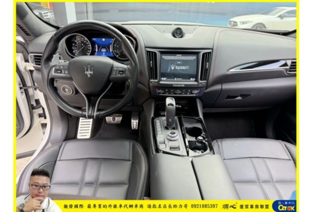 瑪莎拉蒂 LEVANTE 2019年 3.0 白 6377  第9張相片