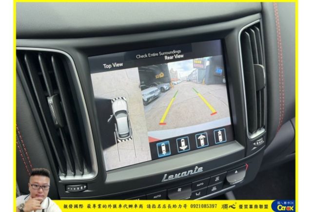 瑪莎拉蒂 LEVANTE 2019年 3.0 白 6377  第13張相片