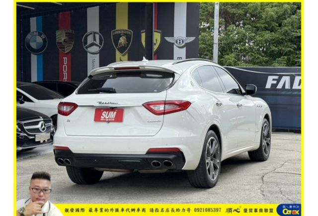 瑪莎拉蒂 LEVANTE 2019年 3.0 白 6377  第15張相片