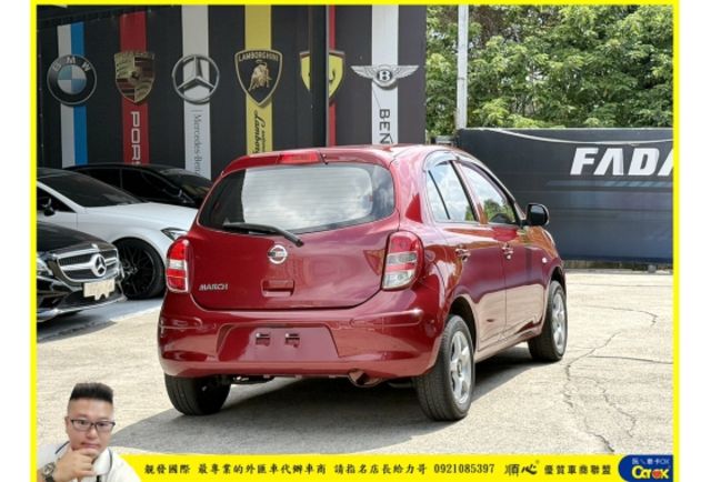 日產 MARCH 2016年 1.5 深紅 9931  第6張相片