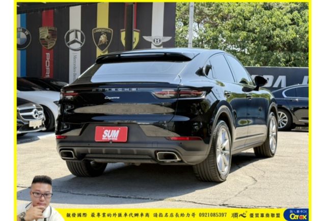 PORSCHE CAYENNE COUPE 2021年 3.0 黑 3639  第17張相片