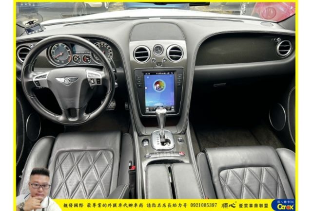 賓利 CONTINENTAL GT 2013年10月 6.0 白 5668  第7張相片
