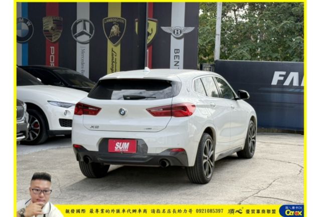 BMW X2 20I 2019年 2.0 白 8682  第2張相片