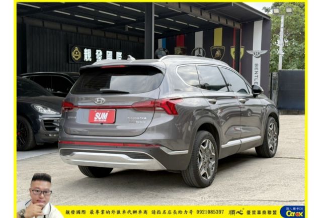 現代 SANTA FE 油電 2023年 1.6 灰 8976  第2張相片