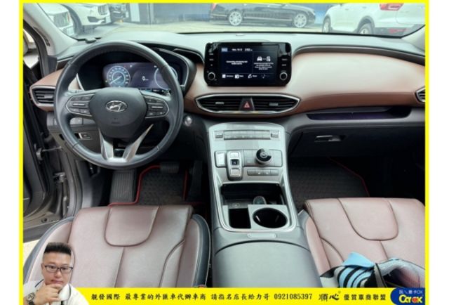 現代 SANTA FE 油電 2023年 1.6 灰 8976  第5張相片