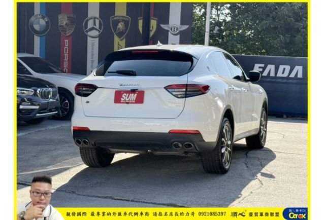 瑪莎拉蒂 LEVANTE 2020年9月 3.0 白 8278  第2張相片