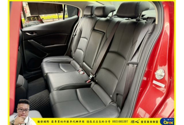 馬自達 馬3 2018年10 2.0 深紅 5623  第10張相片