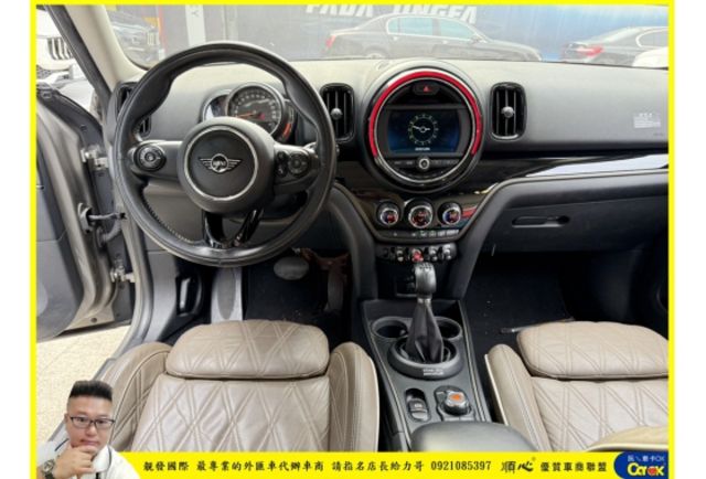 MINI COOPER COUNTRY 2018年 1.5 銀黑 1919  第4張相片