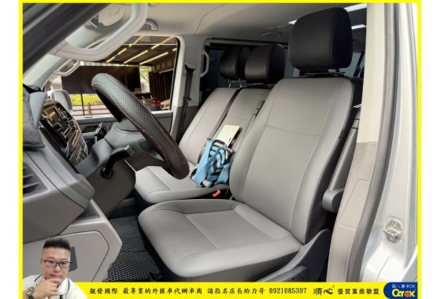 福斯 CARAVELLE L 2023年 柴油 9人座 2.0 銀 5338  第3張相片