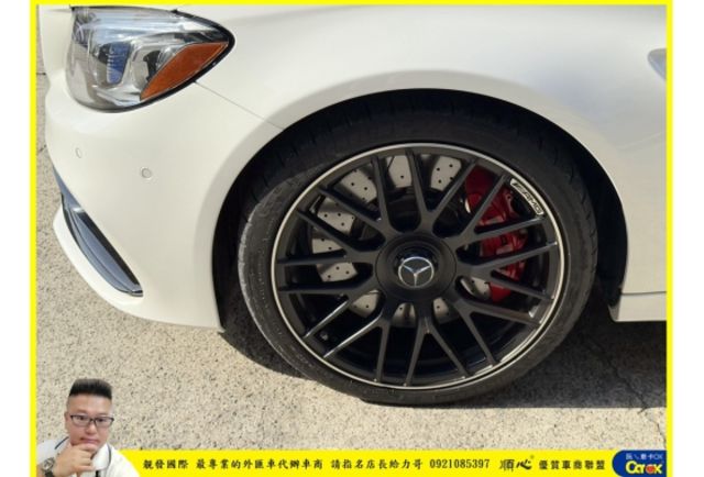 BENZ AMG C63S 2021年 4.0 白 0889  第2張相片
