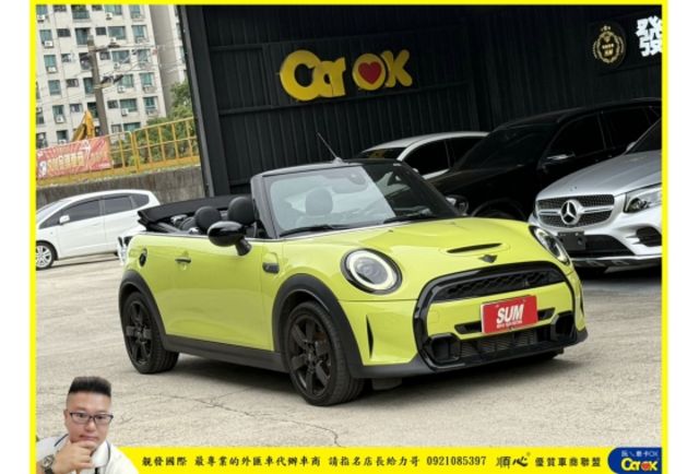 MINI COOPER 敞篷 2021年 淺黃 7030  第7張相片