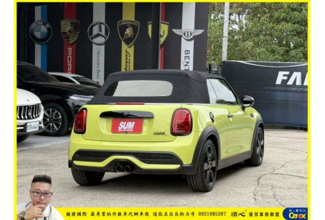 MINI COOPER 敞篷 2021年 淺黃 7030  第9張相片