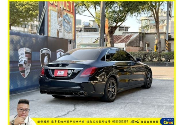 BENZ C200 油電 2020年10月 1.5 黑 8765  第2張相片