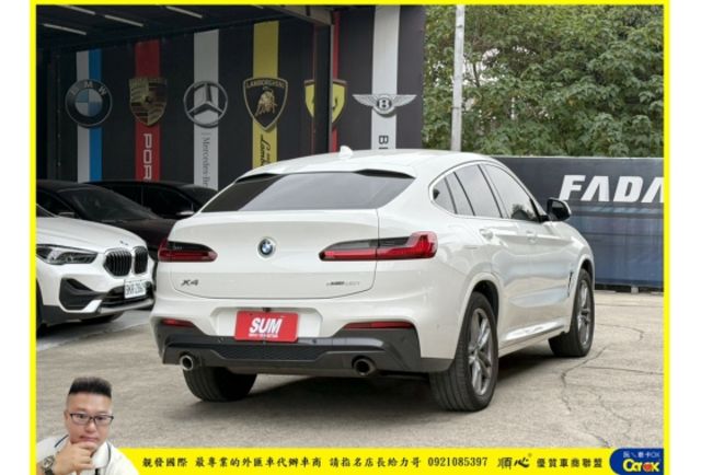 BMW X4 30I M 2019年 2.0 白 1877  第2張相片