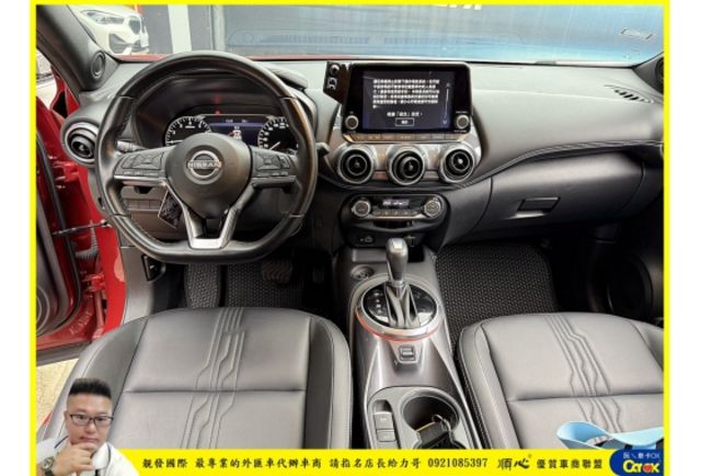 日產 JUKE 2022年 1.0 深紅 2078  第4張相片