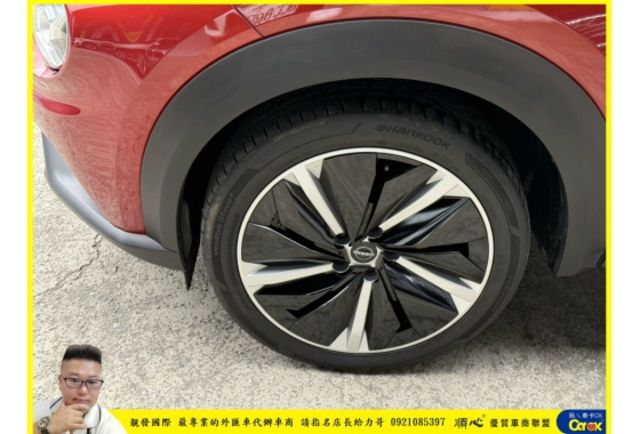 日產 JUKE 2022年 1.0 深紅 2078  第11張相片