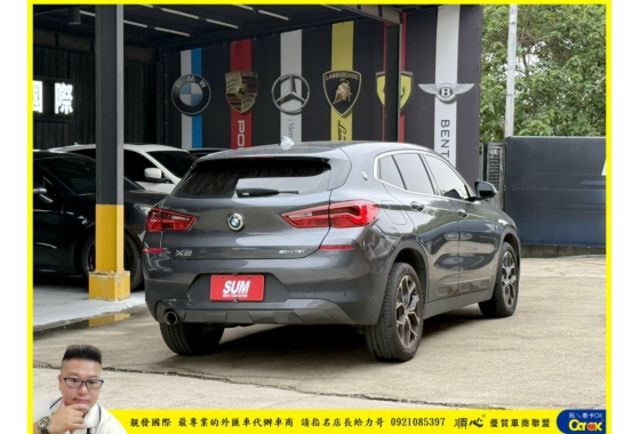 BMW X2 18I  M 2020年 1.5 灰  0758  第11張相片
