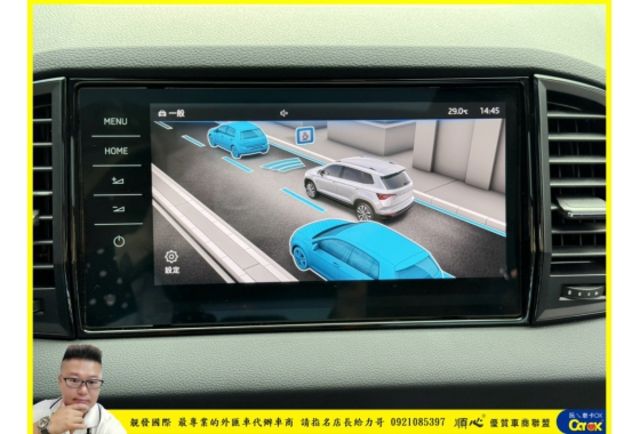 SKODA KAROQ 2023年 1.5 白 8121  第10張相片