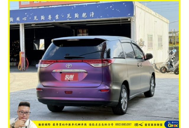 TOYOTA PREVIA 2010年 3.5 紫深棕 6026  第12張相片
