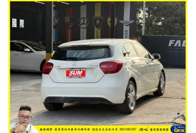 BENZ A180 2013年10月 1.6 白 9857 順  第6張相片