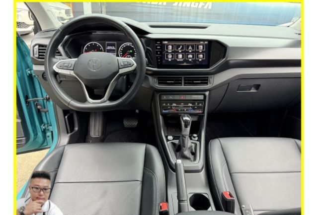 福斯 T-CROSS 2022年 1.0 綠 1831  第5張相片