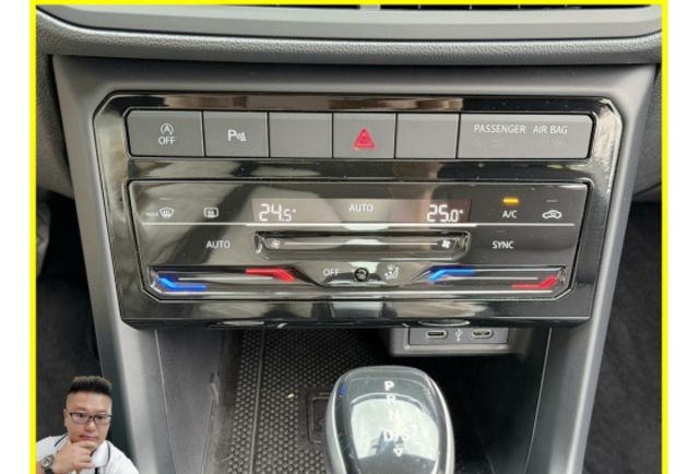 福斯 T-CROSS 2022年 1.0 綠 1831  第9張相片