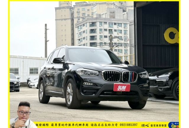 BMW X3 20I 2019年 2.0 黑 6576 順  第2張相片
