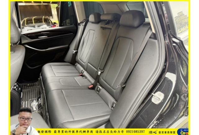 BMW X3 20I 2019年 2.0 黑 6576 順  第5張相片