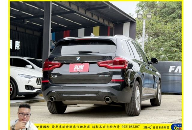 BMW X3 20I 2019年 2.0 黑 6576 順  第15張相片