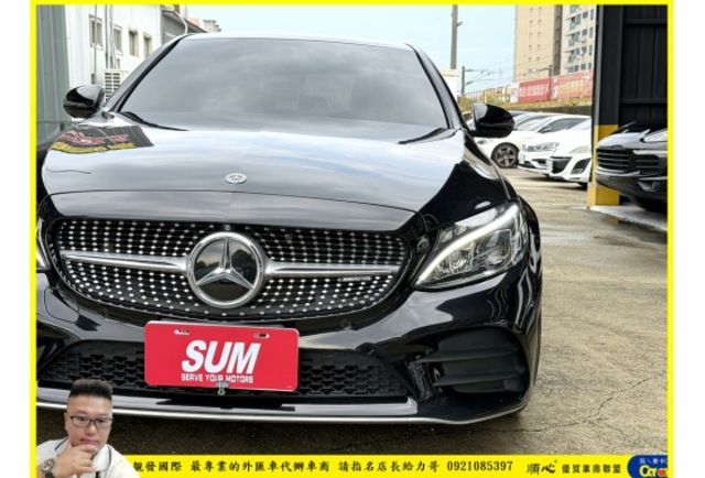 BENZ C200 2017年11月 2.0 黑 6080 順  第2張相片