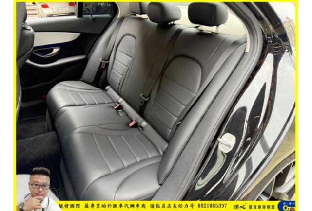 BENZ C200 2017年11月 2.0 黑 6080 順  第6張相片