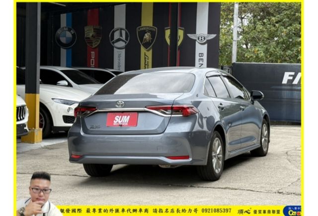 TOYOTA ALTIS 2022年 1.8 淺藍 0655  第9張相片