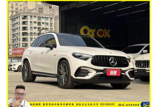 BENZ GLC43 4MATIC 2025年 2.0 白 #8928  第2張相片