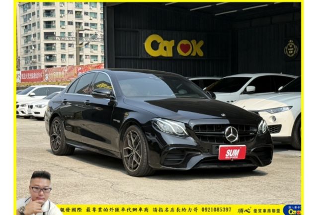 BENZ E200 63套件 2020年 2.0 黑 3289  第2張相片