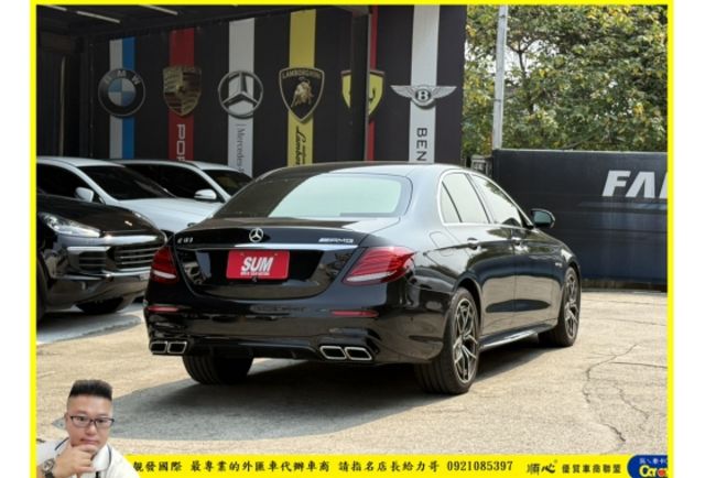 BENZ E200 63套件 2020年 2.0 黑 3289  第3張相片