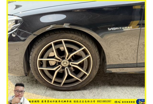 BENZ E200 63套件 2020年 2.0 黑 3289  第14張相片