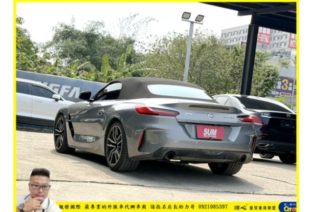 BMW Z4 敞篷 2023年 2.0 灰 6789  第4張相片