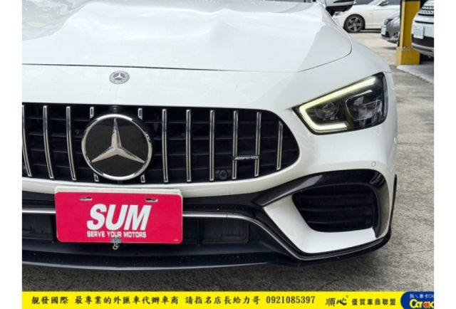BENZ AMG GT 63S 4MATIC+ 2020年10月 4.0 白 9792  第2張相片
