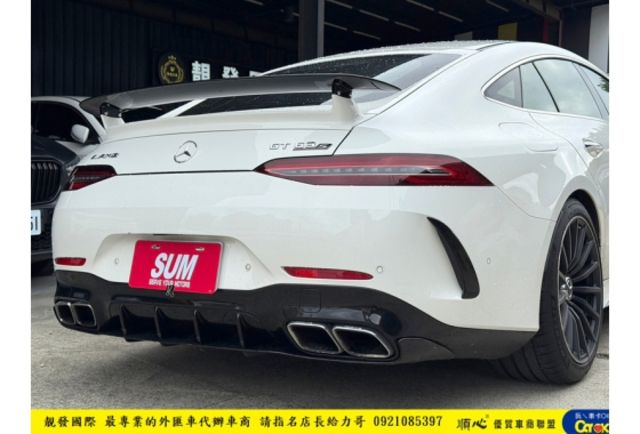 BENZ AMG GT 63S 4MATIC+ 2020年10月 4.0 白 9792  第6張相片