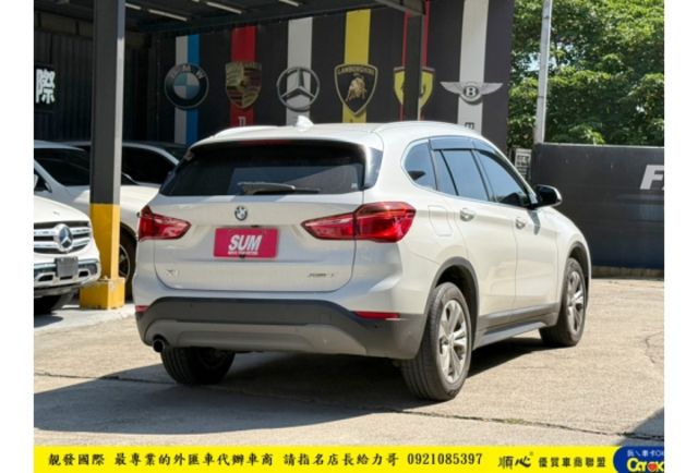 BMW X1 2018年 1.5 白 7695 順  第13張相片