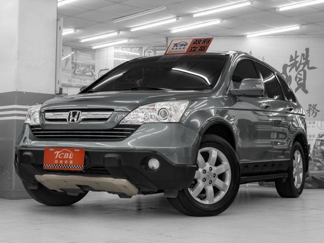 2008年 HONDA本田 CRV 灰 2.4／天窗.導航.藍芽.恆溫.車前距雷達  第1張相片