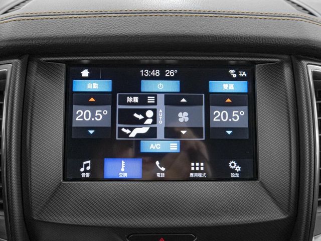 2017年 FORD福特 RANGER 橘 3.2／定速.電動椅.倒車顯影.CarPlay  第12張相片