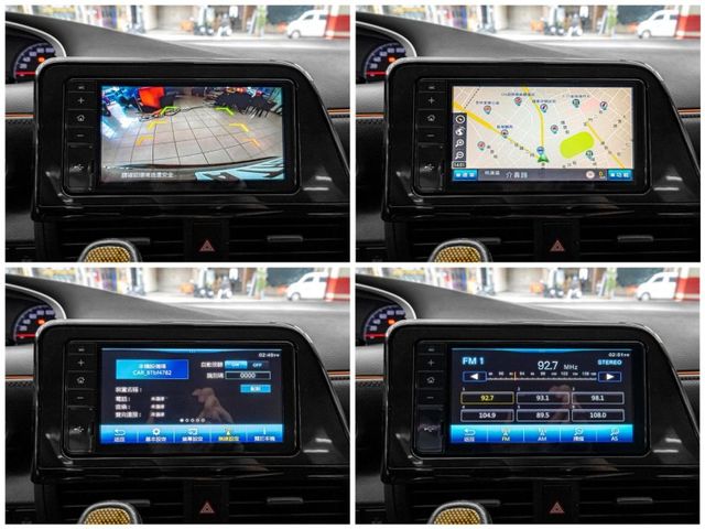 2017年 TOYOTA豐田 SIENTA 灰 1.8／I-KEY.定速.恆溫.電滑門.倒車顯影  第12張相片