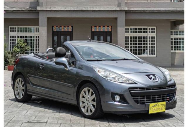 2011年 Peugeot 207CC 運動版 鋼鐵灰  第6張相片