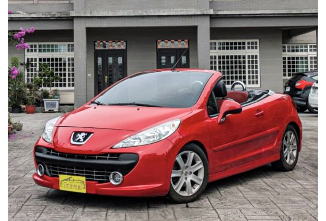 2009領牌 Peugeot 207CC 法拉利紅  第1張相片