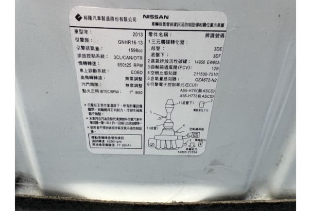 5D 1.6 SV規豪華版 ▼100%全車無拆裝原裝鈑件▼原廠技師查驗鑑定▼公里數保證▼一分錢一分貨全面守護您的行車安全▼  第8張相片