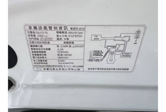 時尚型2.4 ▼100%全車無拆裝原裝鈑件▼原廠技師查驗鑑定▼公里數保證▼一分錢一分貨全面守護您的行車安全▼  第10張相片