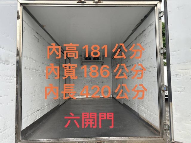(實車實照實價)2022年/14.5呎/冷藏-5度/自排高箱六開門/冷鏈專車  第7張相片