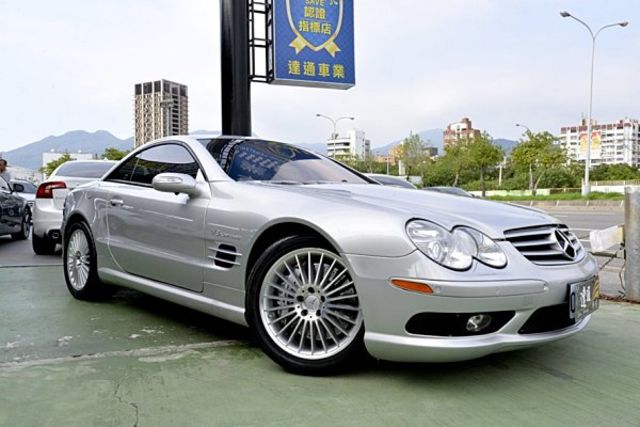 2003年 BENZ SL55 AMG 少跑一手車-達通車業  第1張相片